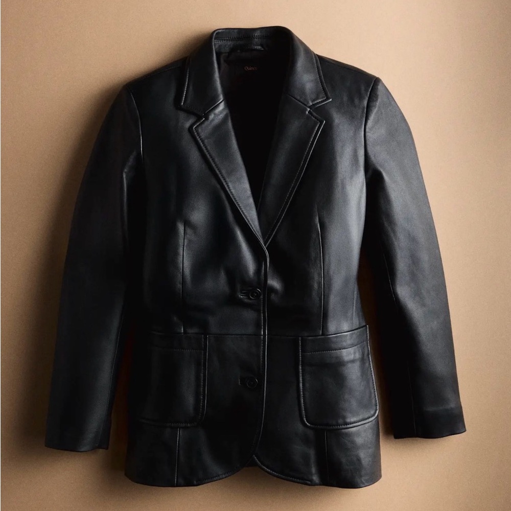 Banana Republic Black Leather Jacket